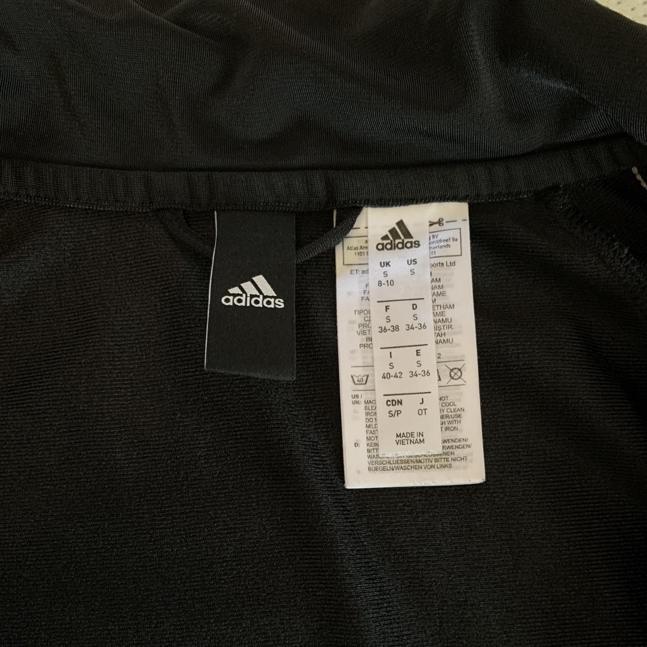 Adidas Track Jacket Women Size Small Zipper is... - Depop