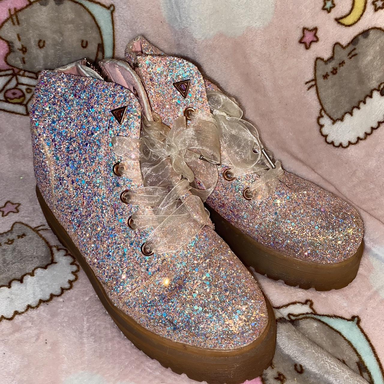 Yru slayr deals glitter boots