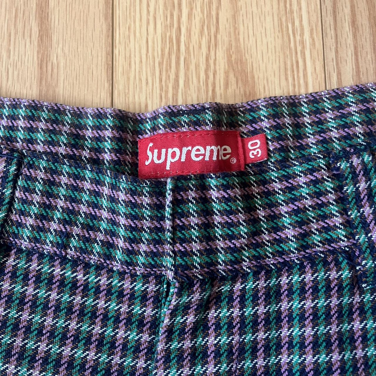 ショップレビュー ランキング Work Plaid Purple Supreme RARE Shorts Depop | パンツ