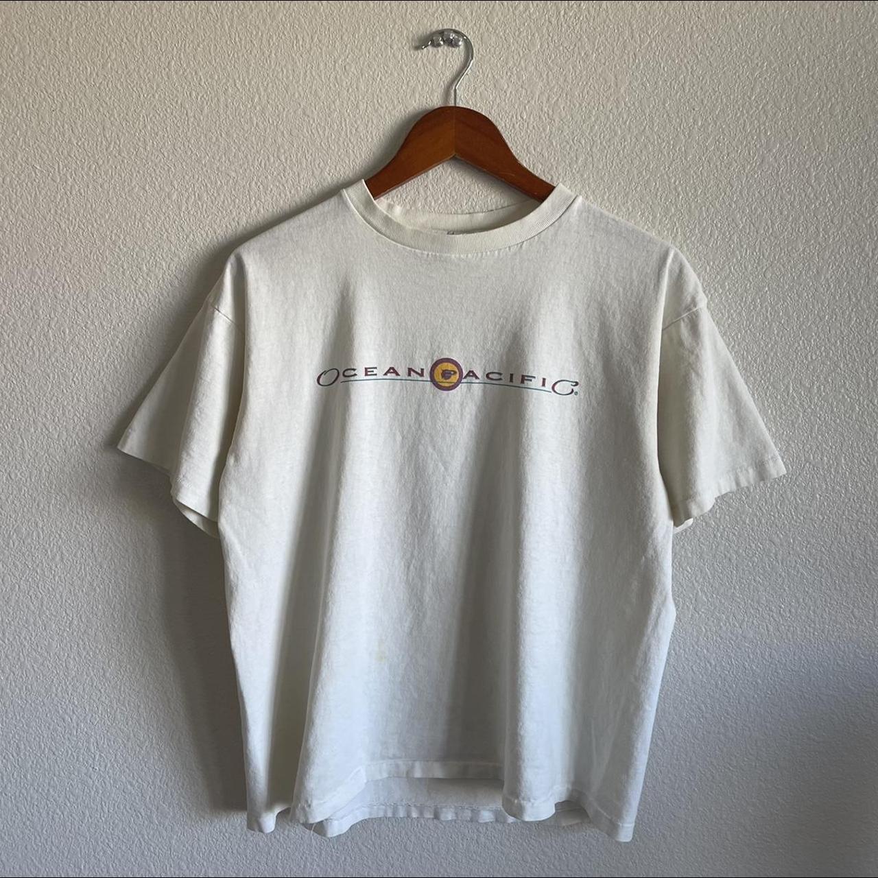 Ocean Pacific Men's White T-shirt (2)