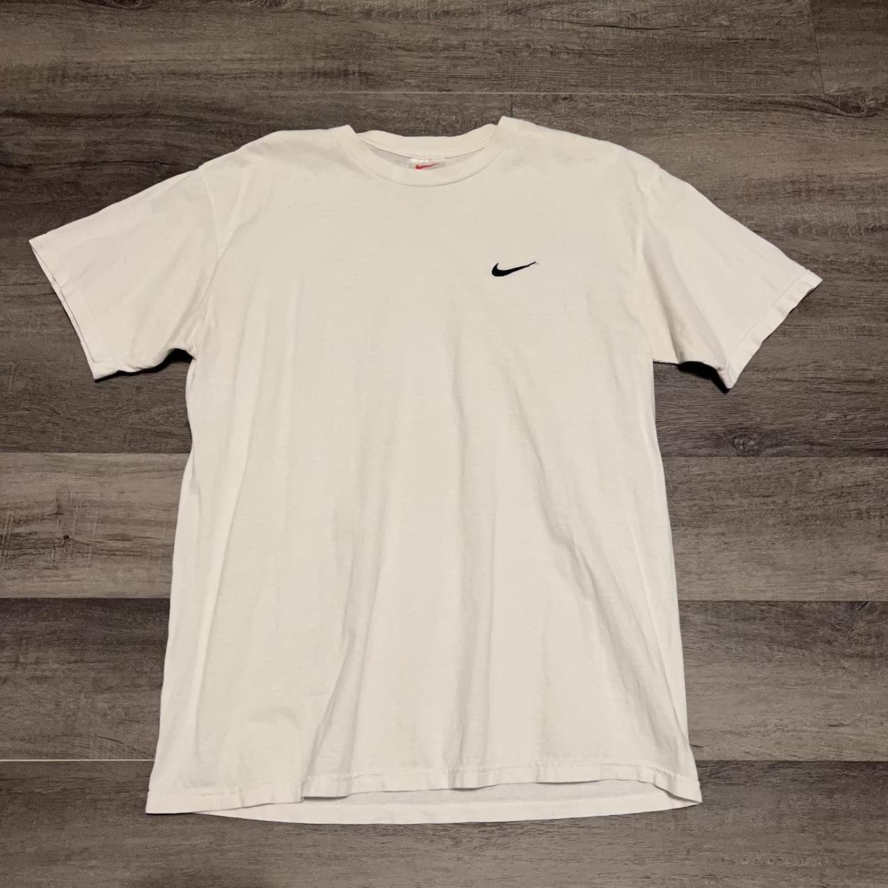 90s Nike tee pocket swoosh PLEASE MESSAGE ME FOR... - Depop