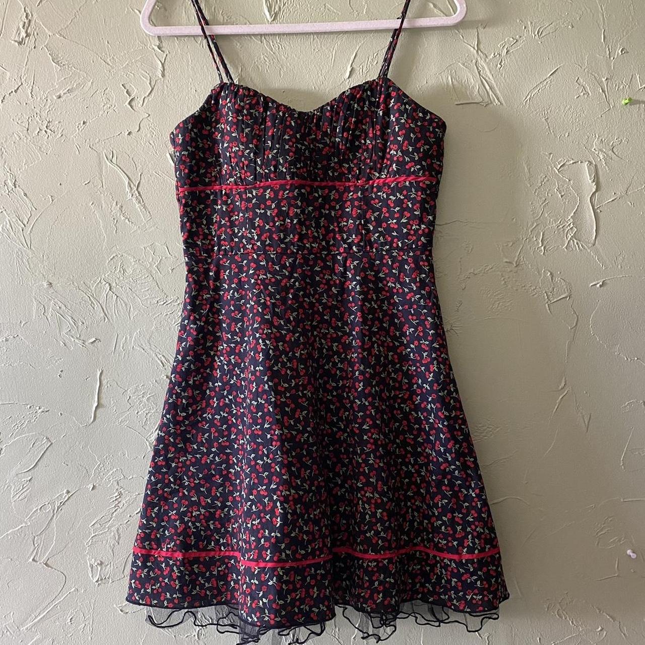 amazing pin up style type cherry dress - brand:... - Depop