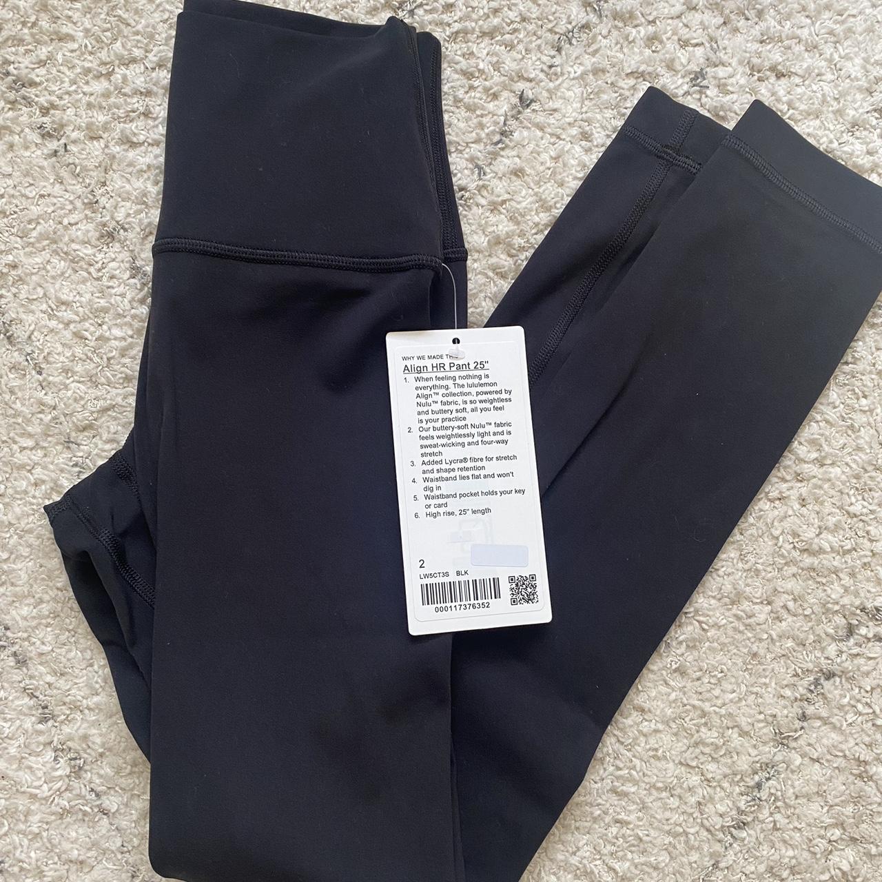 New with tags Lululemon Align High-Rise pant, 25”.... - Depop