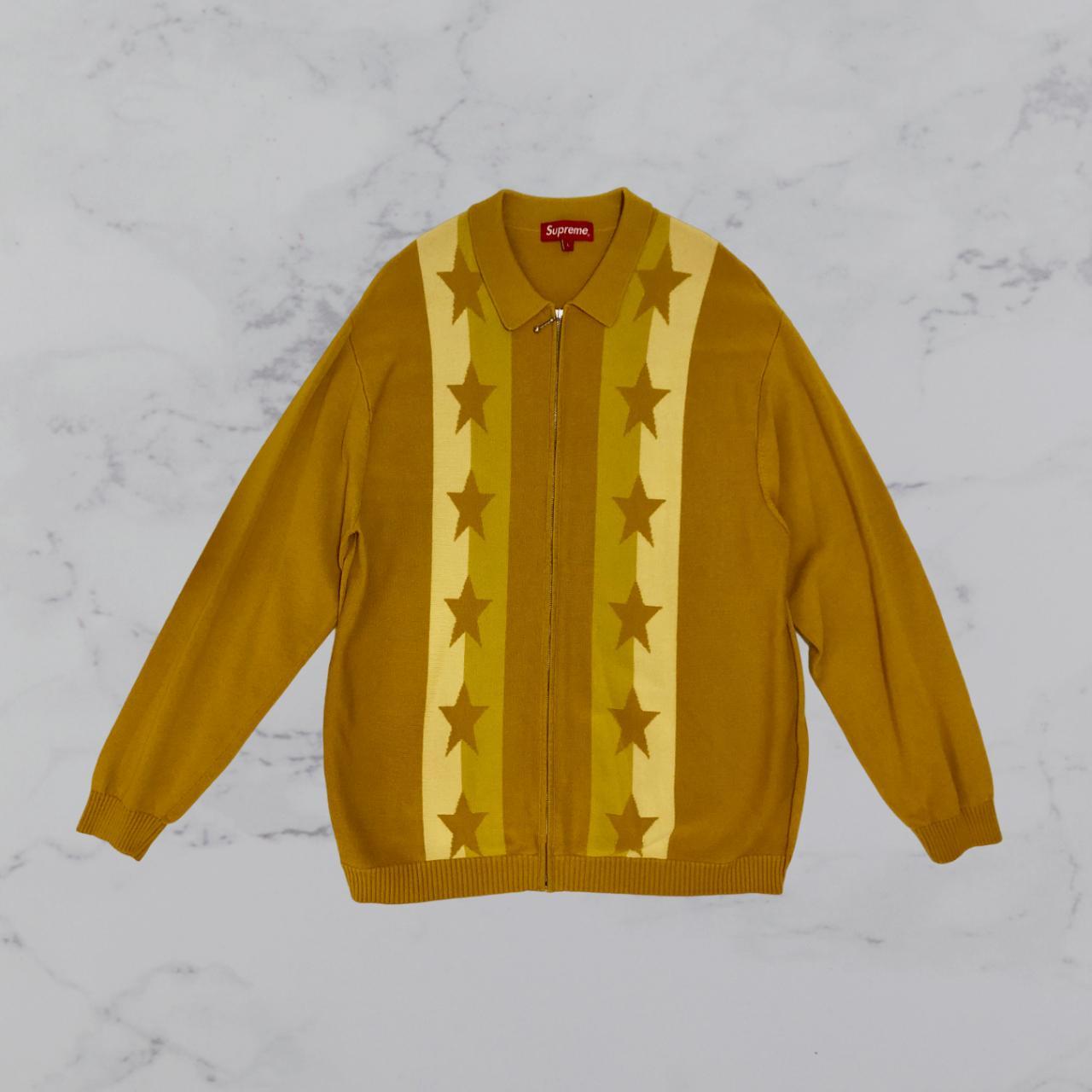 Supreme stars zip up best sale sweater polo