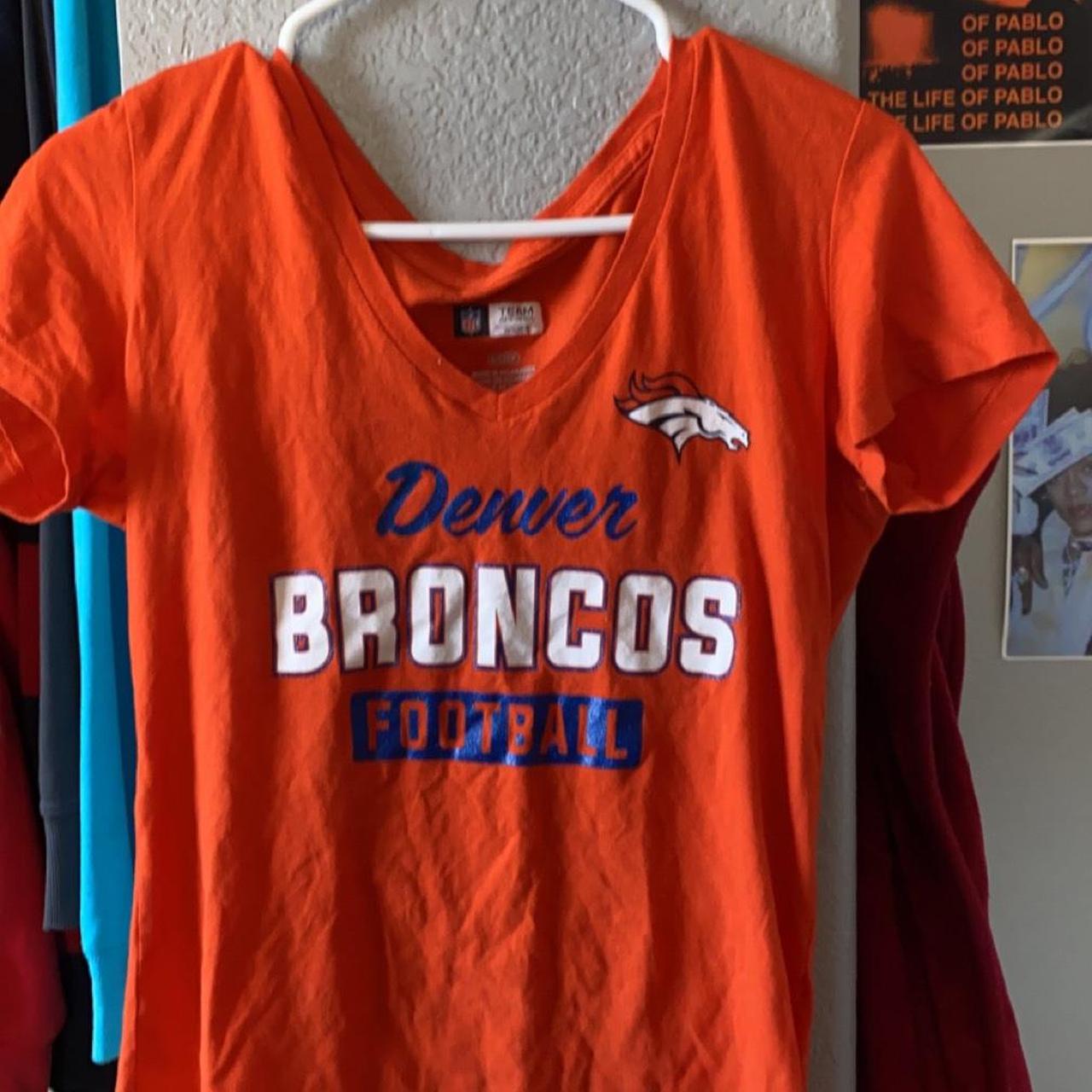 4XL Denver Broncos NFL Men's Long Sleeve Shirt Team Apparel Big & Tall  Majestic