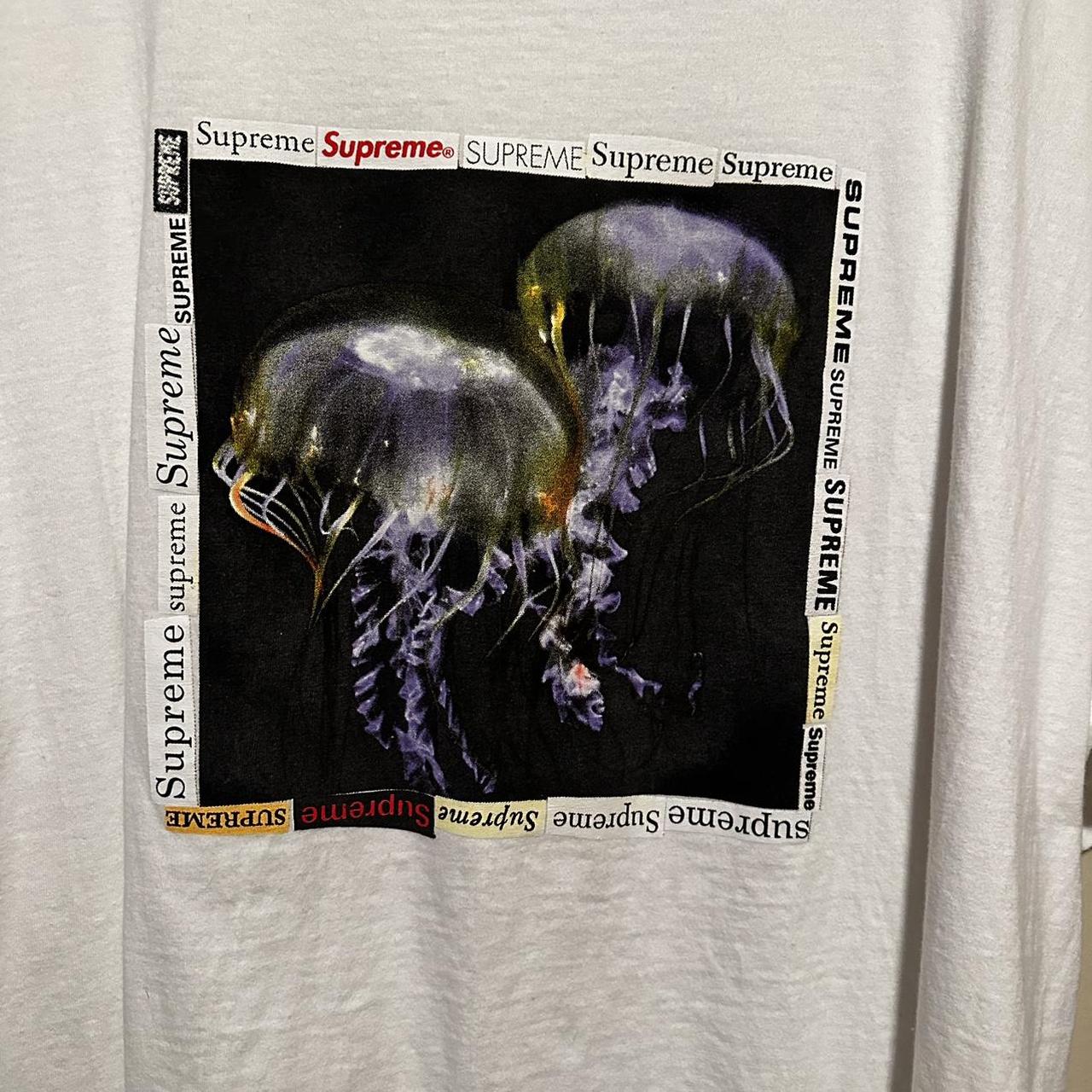 Supreme jellyfish cheap tee white