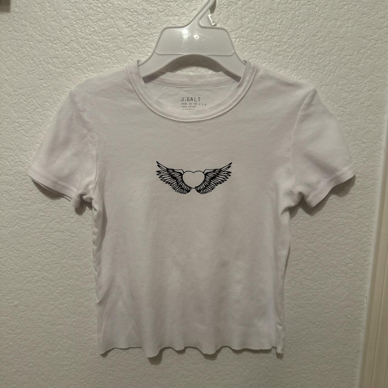 Brandy Melville/ John Galt angel wing shirt One... Depop