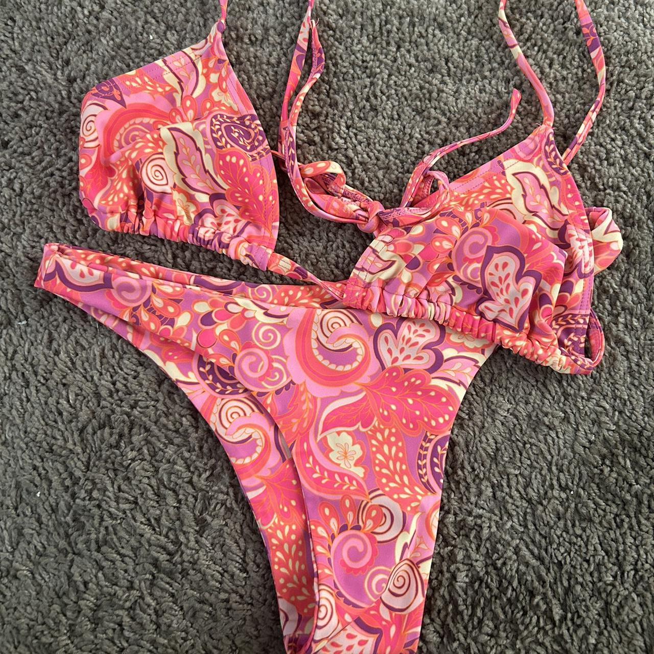 Cutest kulani kini bikini. Top size medium bottom... Depop
