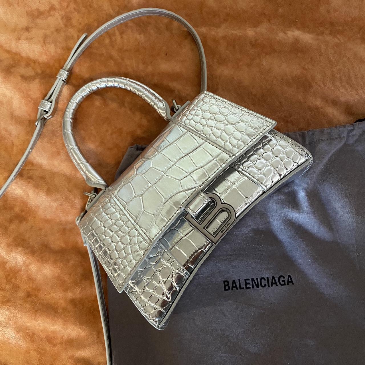 balenciaga bag silver