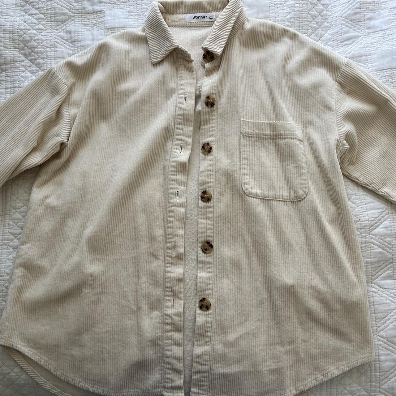 Worthier oversized shirt/jacket Size: M/L This is... - Depop