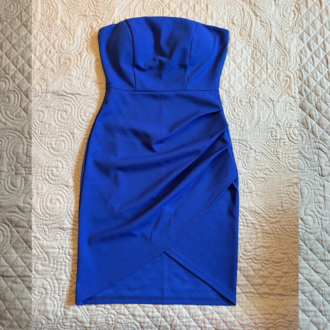 Royal blue 2024 dress charlotte russe