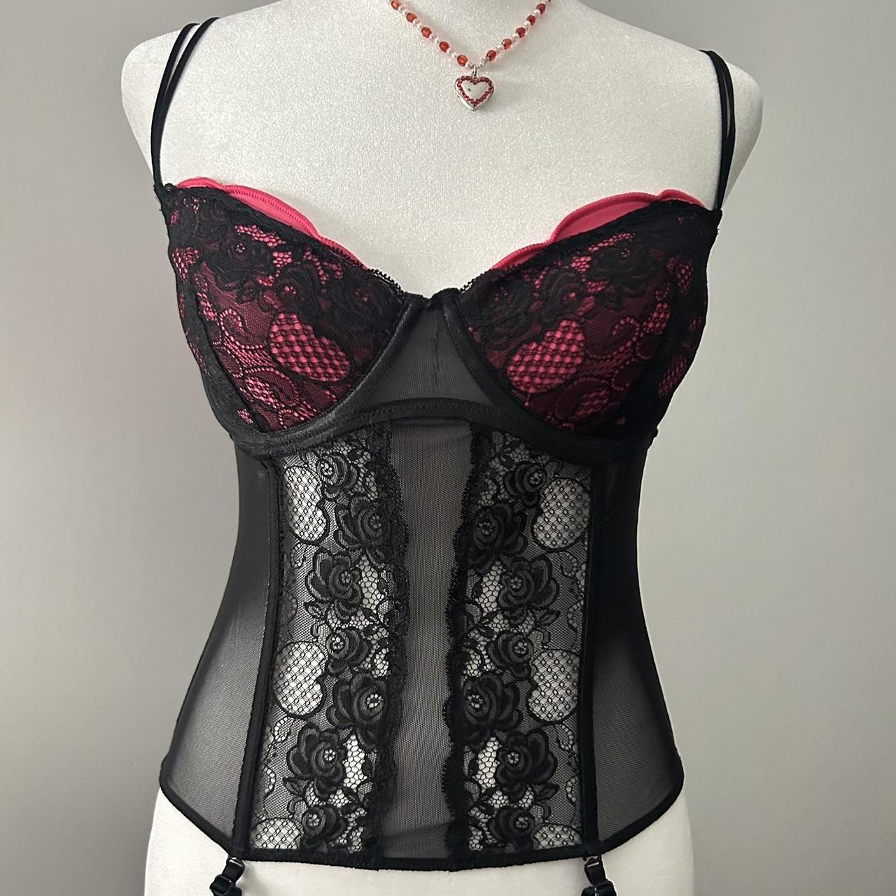 Victoria's outlet Secret Black Sexy Little Things Corset 36C