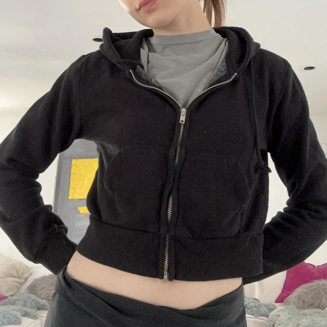 Brandy melville sale black windbreaker