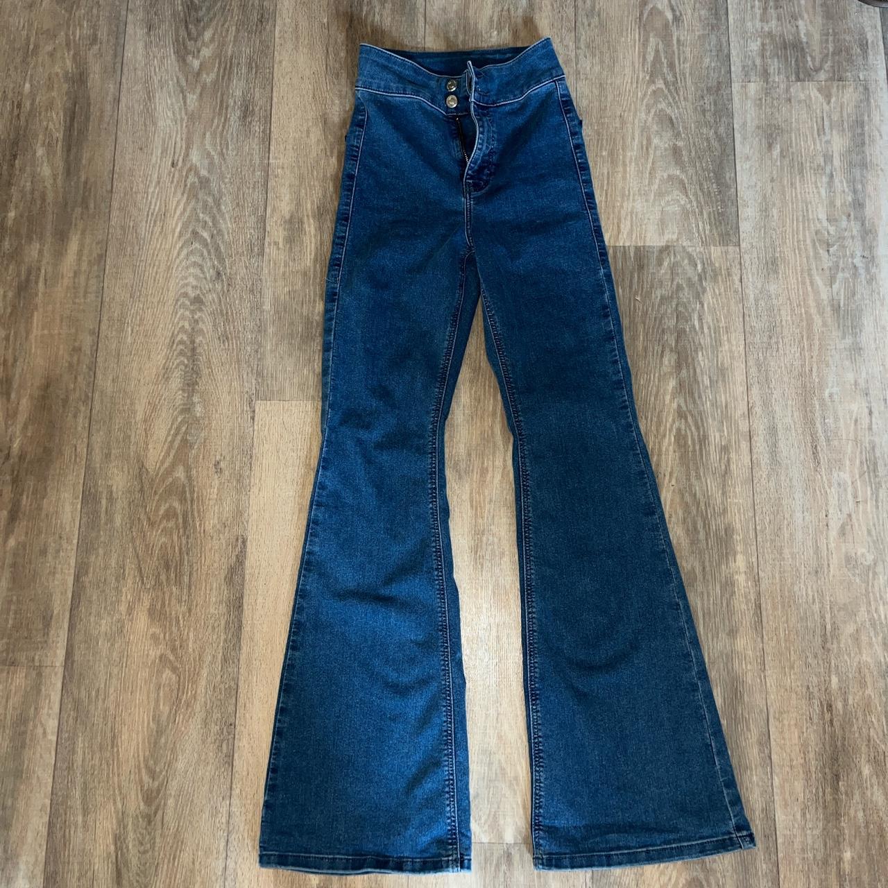 ASOS Women's Blue Jeans | Depop