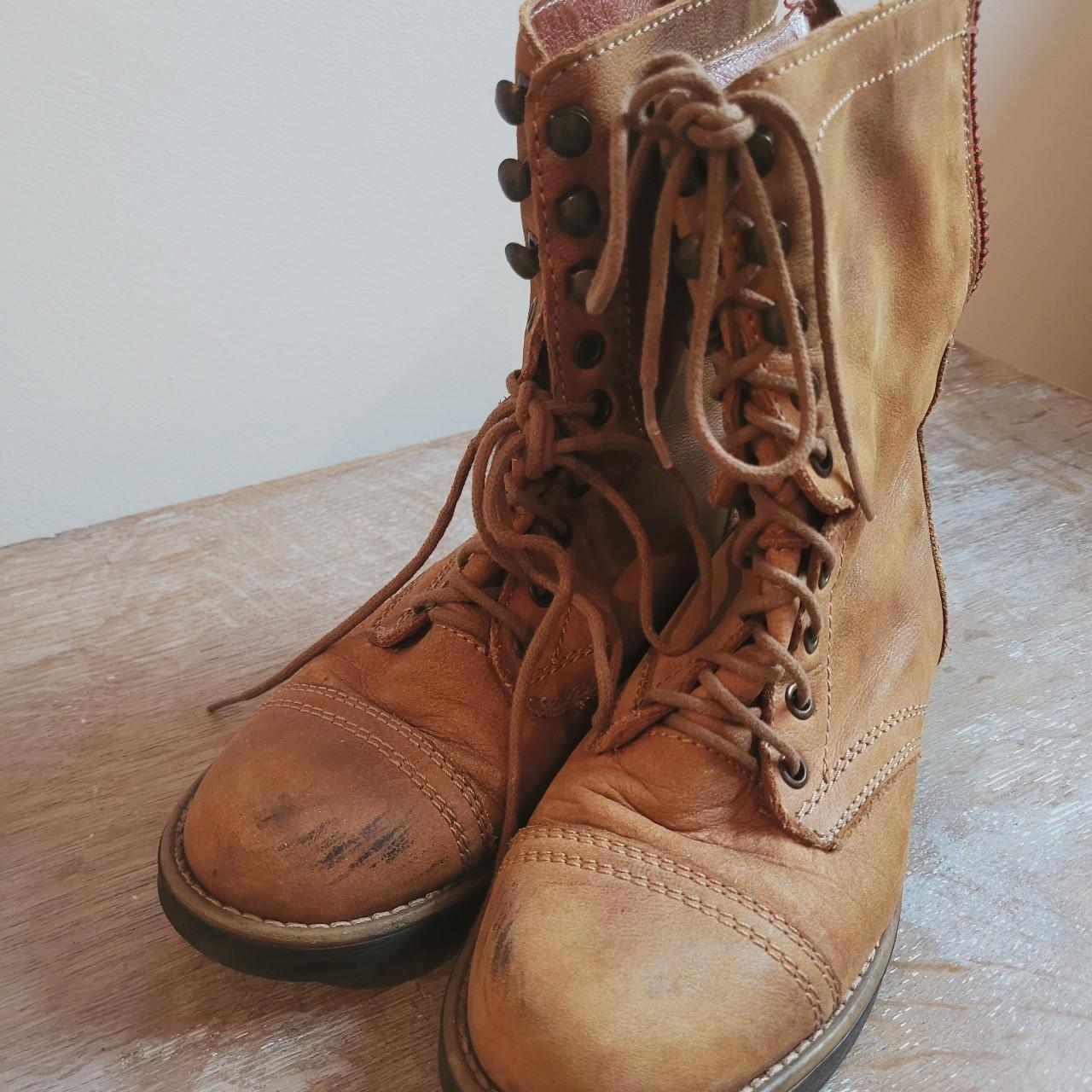 western boots tan