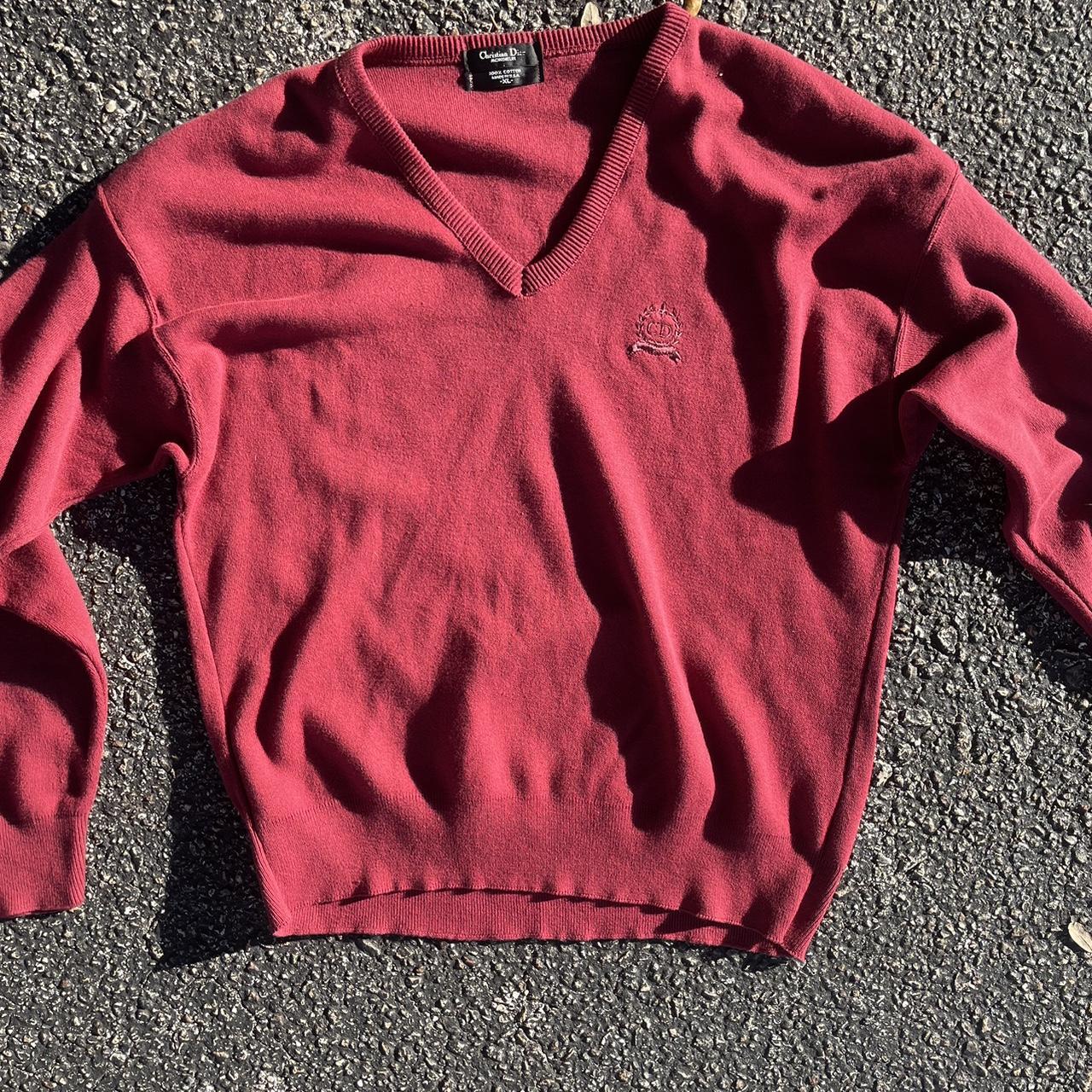 Christian dior sweater online vintage