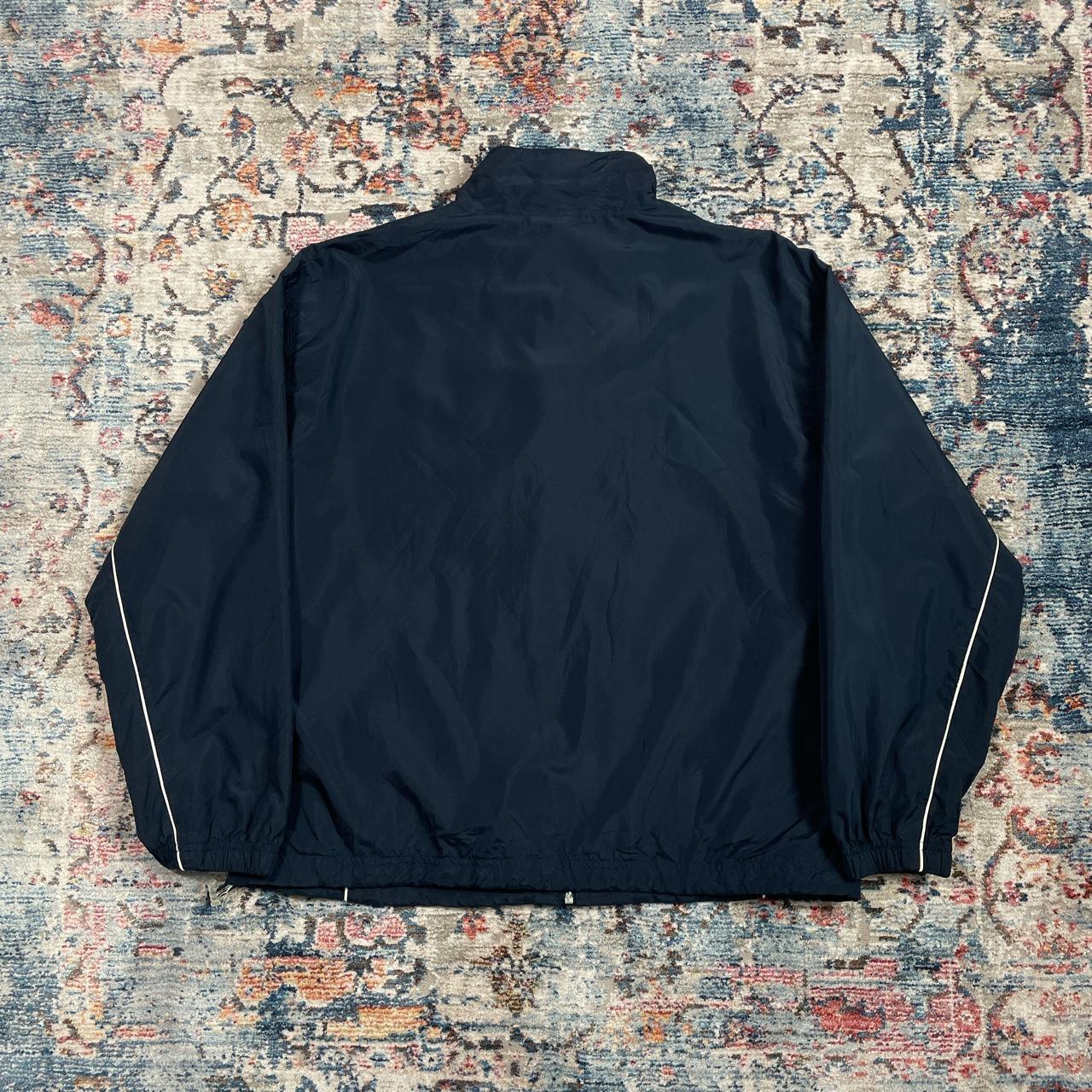 Reebok Men's Navy and White Jacket | Depop