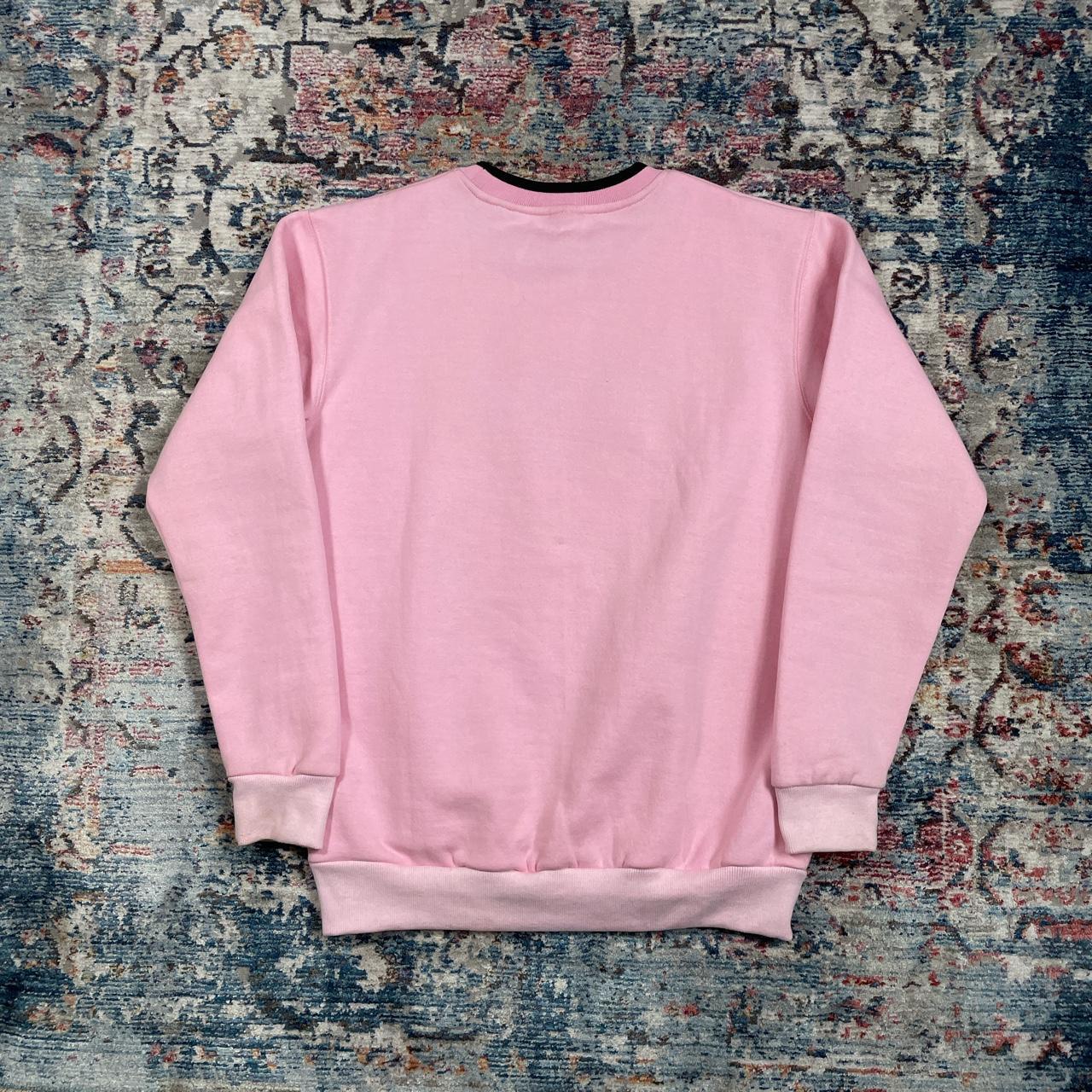 Nike Men's Pink and Black Sweatshirt | Depop