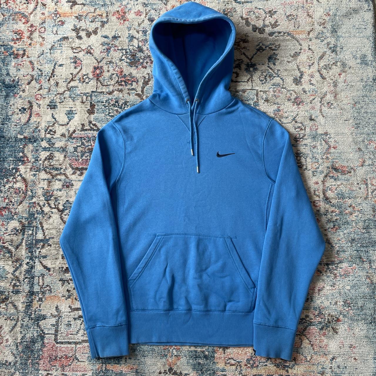 mens nike hoodie blue