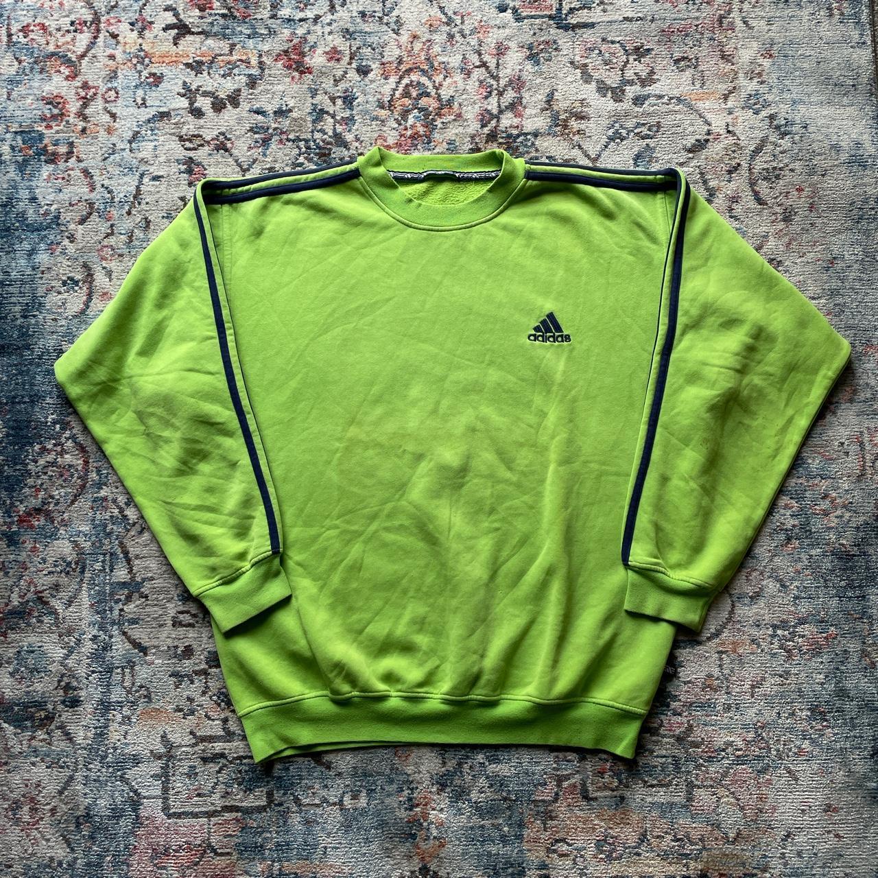 Neon adidas sweatshirt hotsell