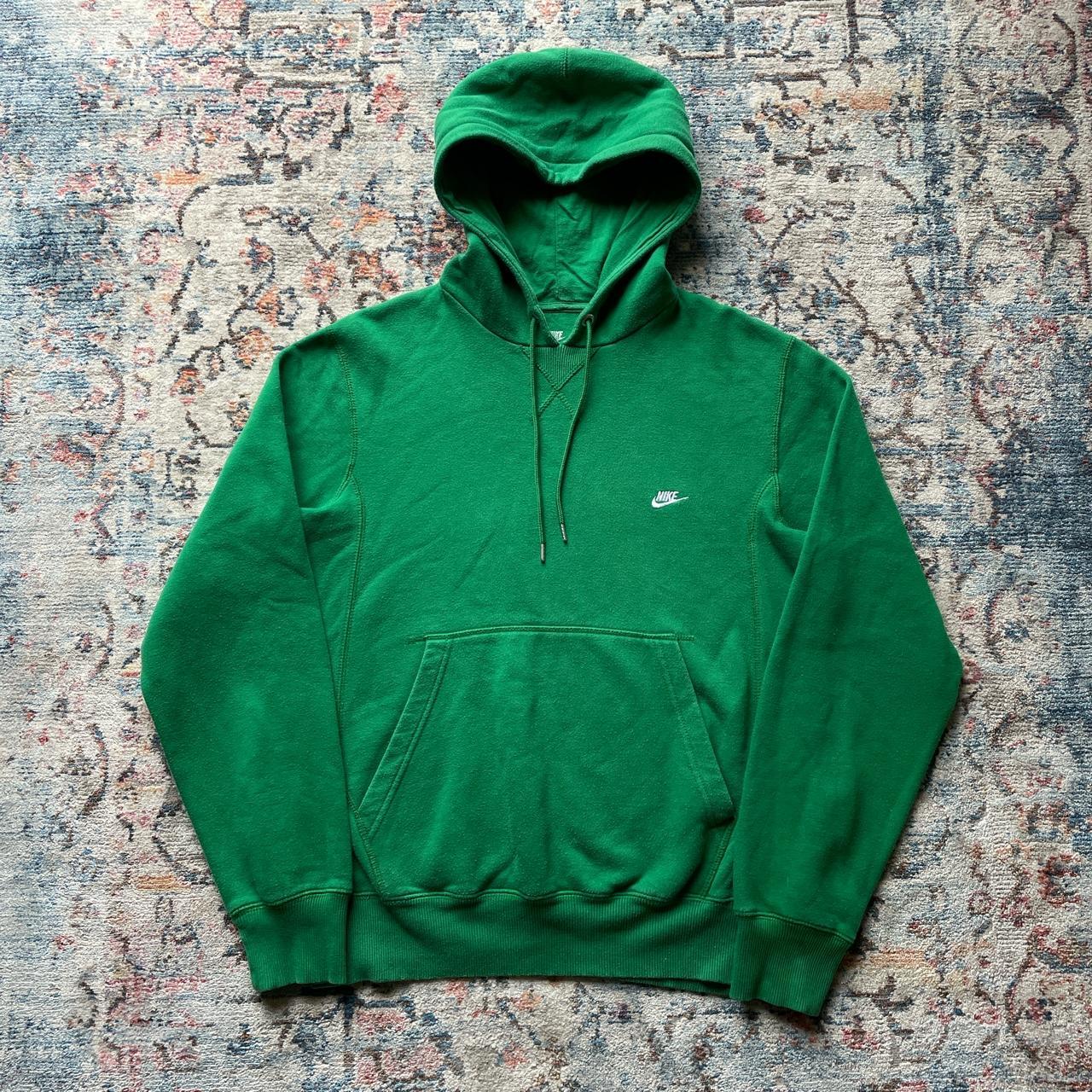 Vintage green nike hoodie sale