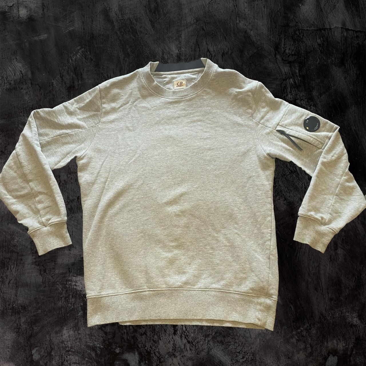 cp company jumper grey