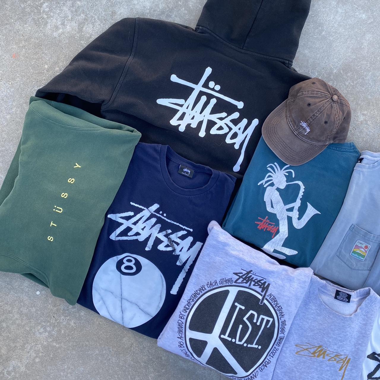 Sneak peek of our upcoming Stüssy drop!🎱 10+ stussy... - Depop