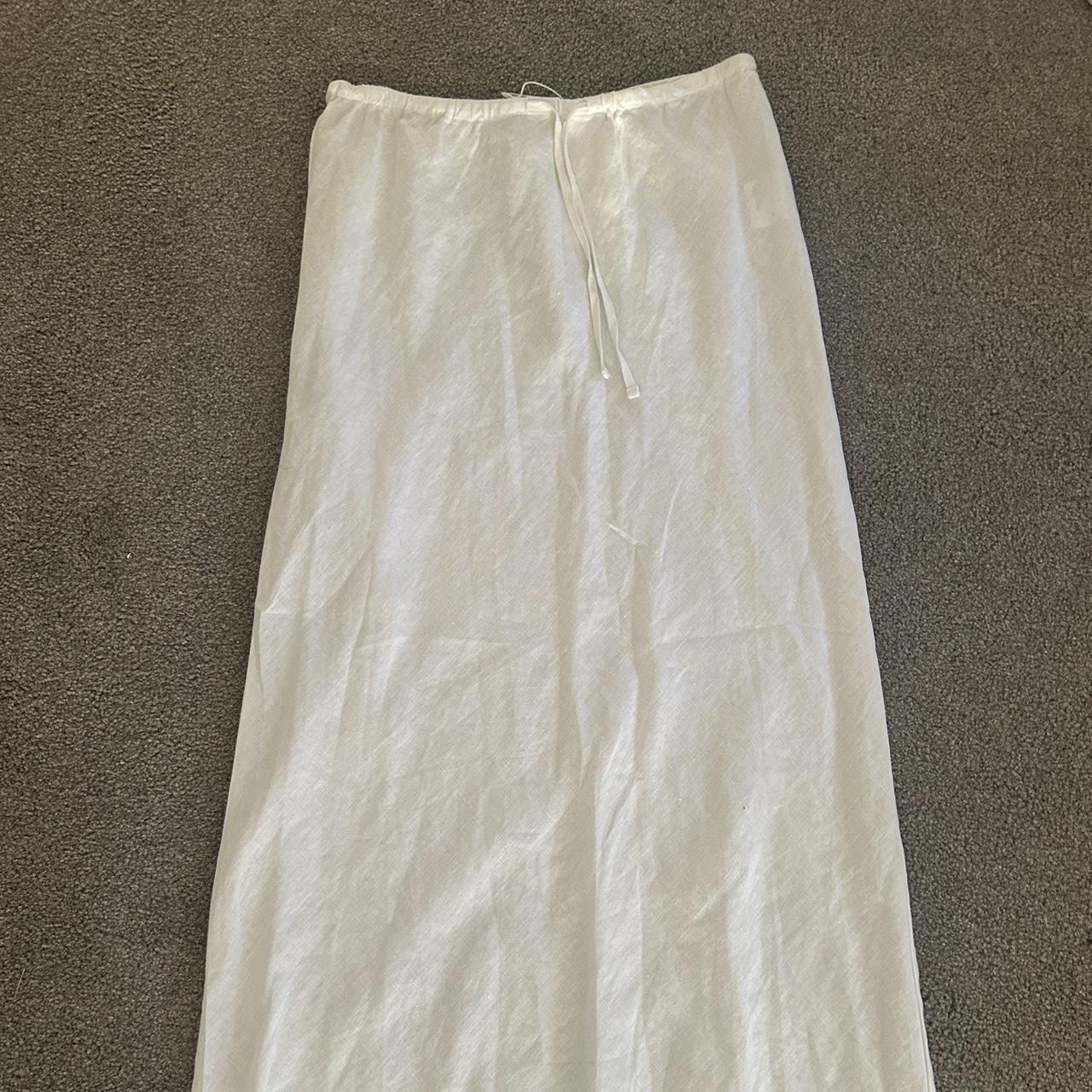 Venroy Low Rise Linen Skirt Bnwt - Depop