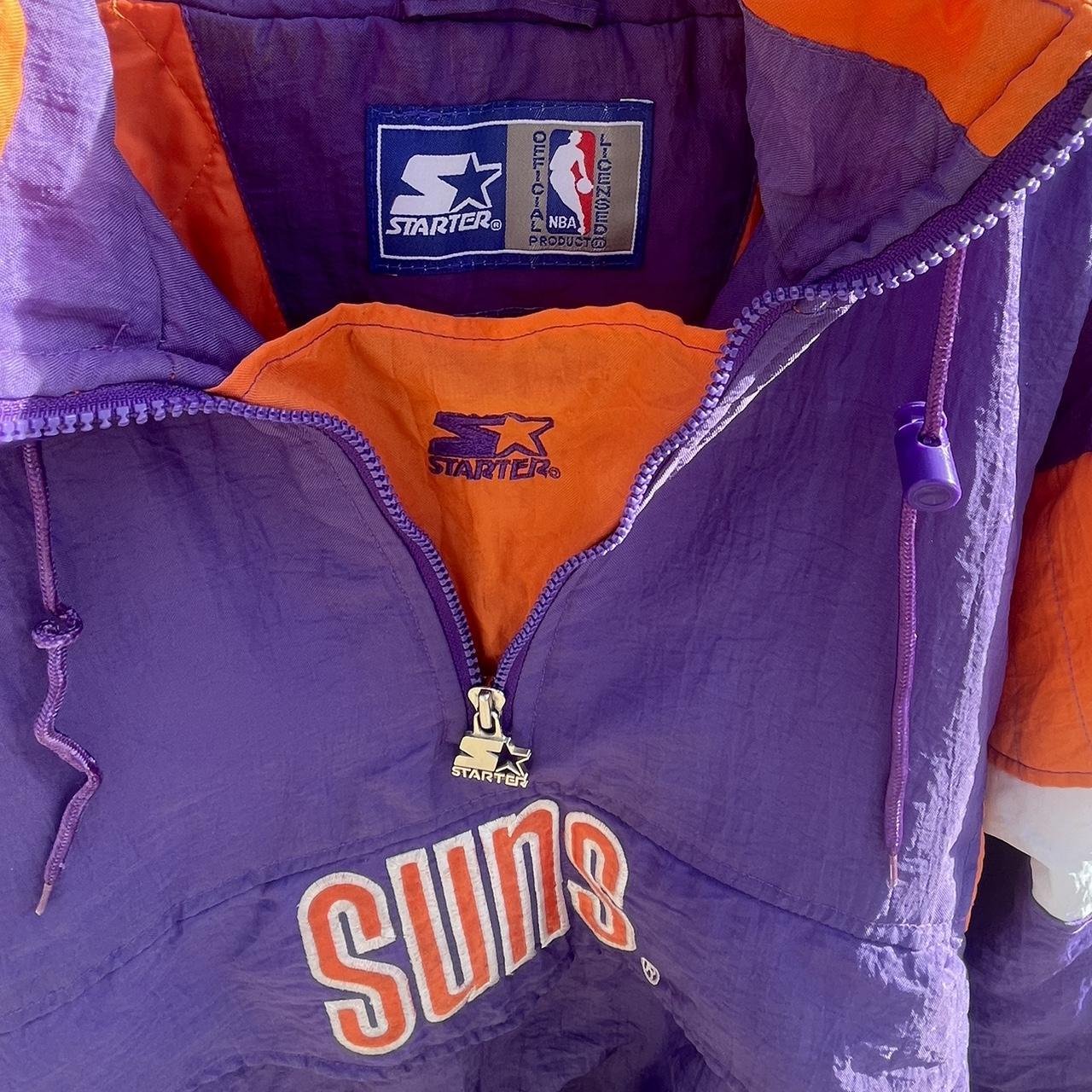 Vintage 90s Purple Starter sharky NBA