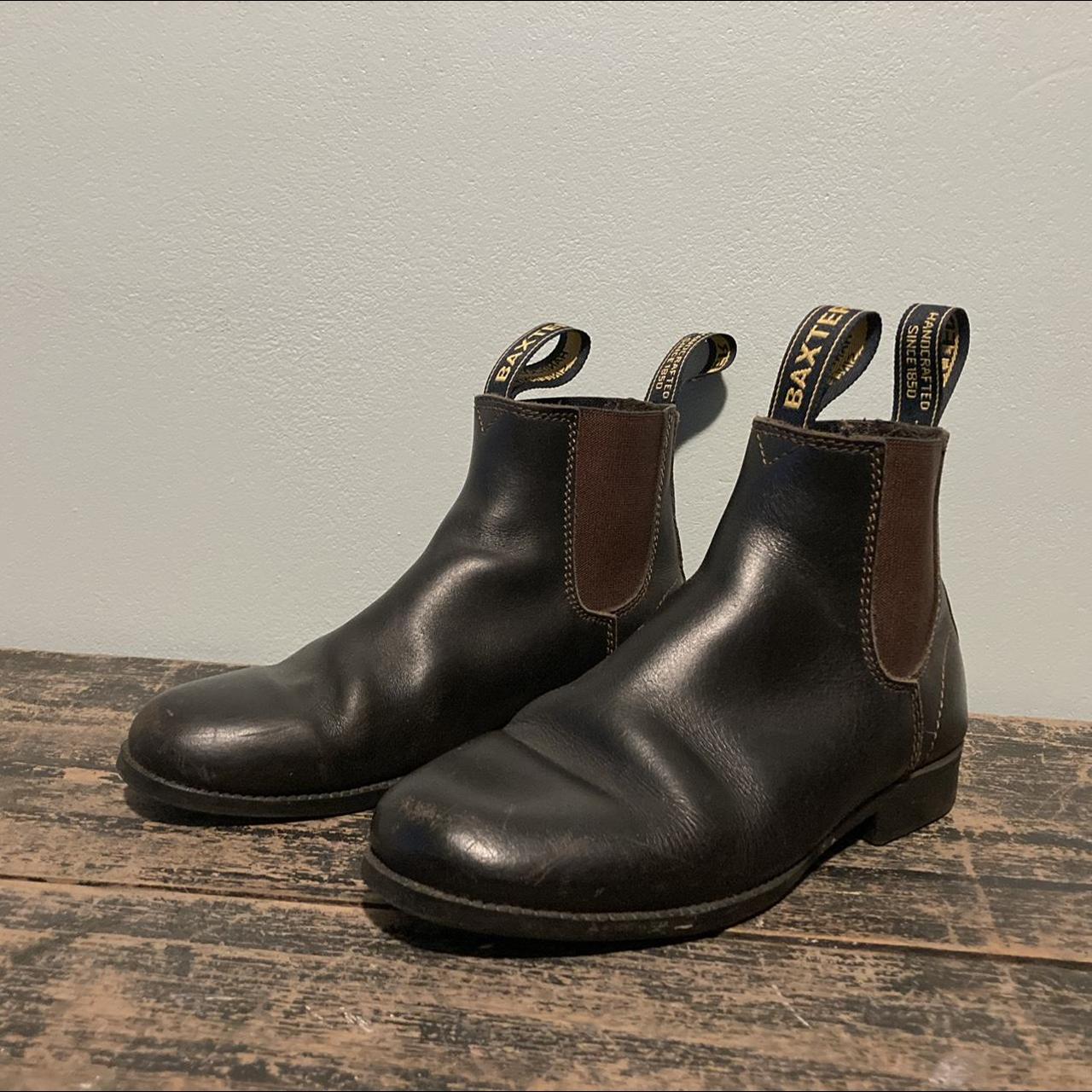 Baxter Chelsea / riding boots - dark brown Dark... - Depop