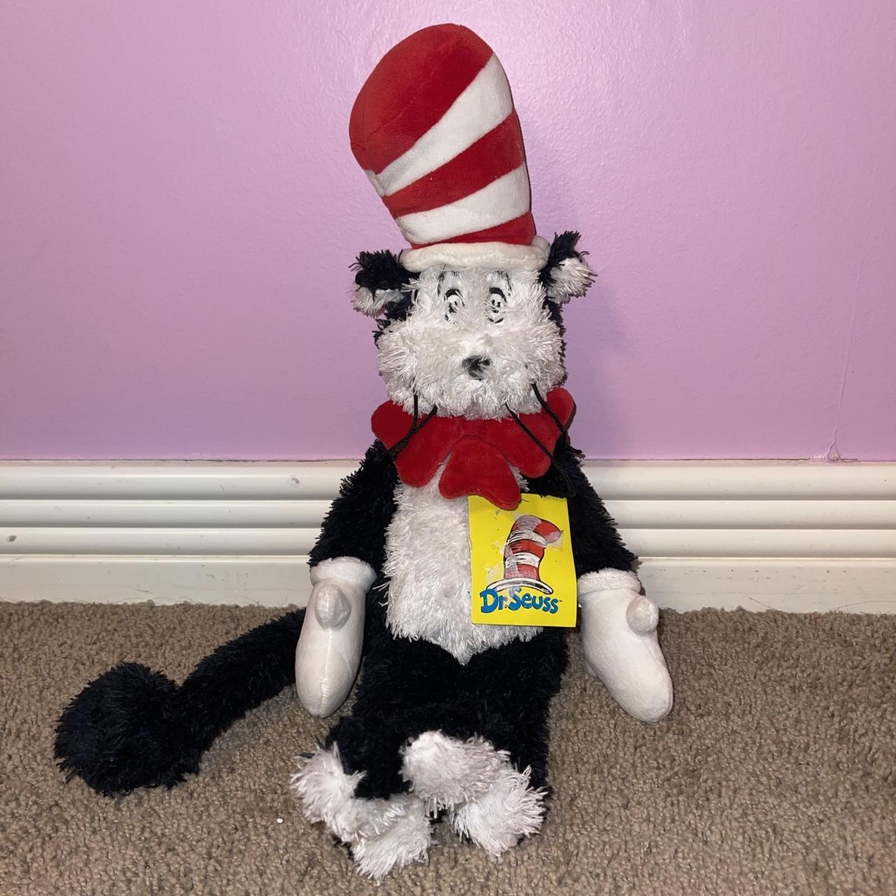 2002 NWT Cat in the hat dr seuss 20 plush stuffed Depop