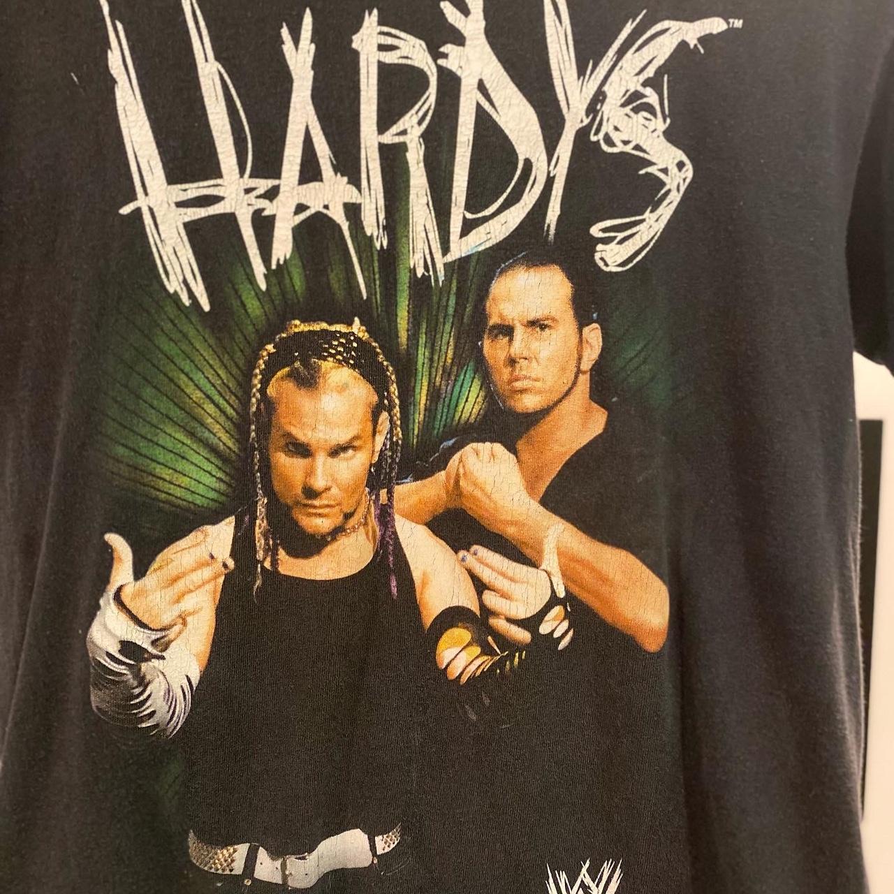 2000's WWE Hardy Boyz tee . No stains no flaws youth | Depop 2000's WWE Hardy Boyz tee . No stains no flaws youth | Depop