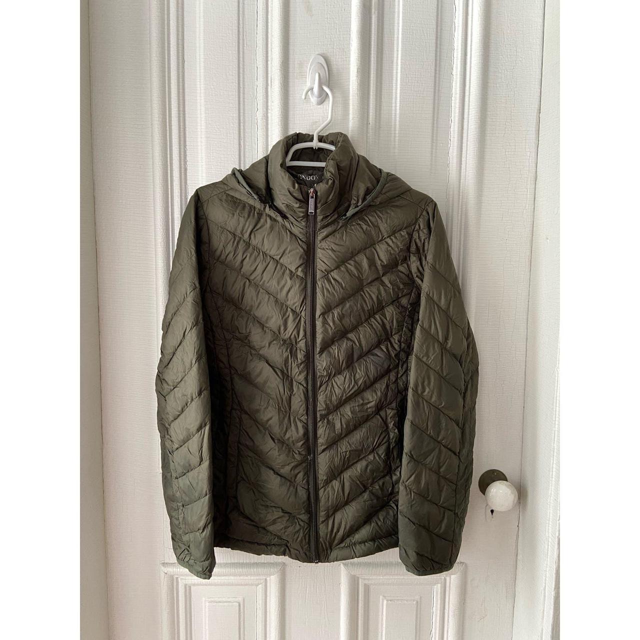 London Fog lightweight packable down jacket size Depop