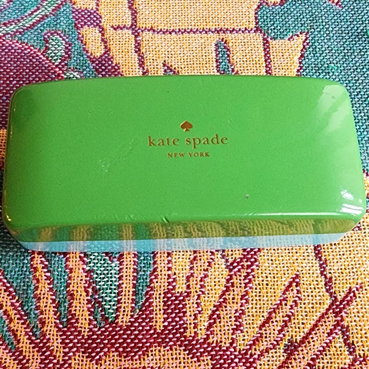💙 TWOTONED KATE SPADE SUNGLASSES CASE 💚 Great... Depop
