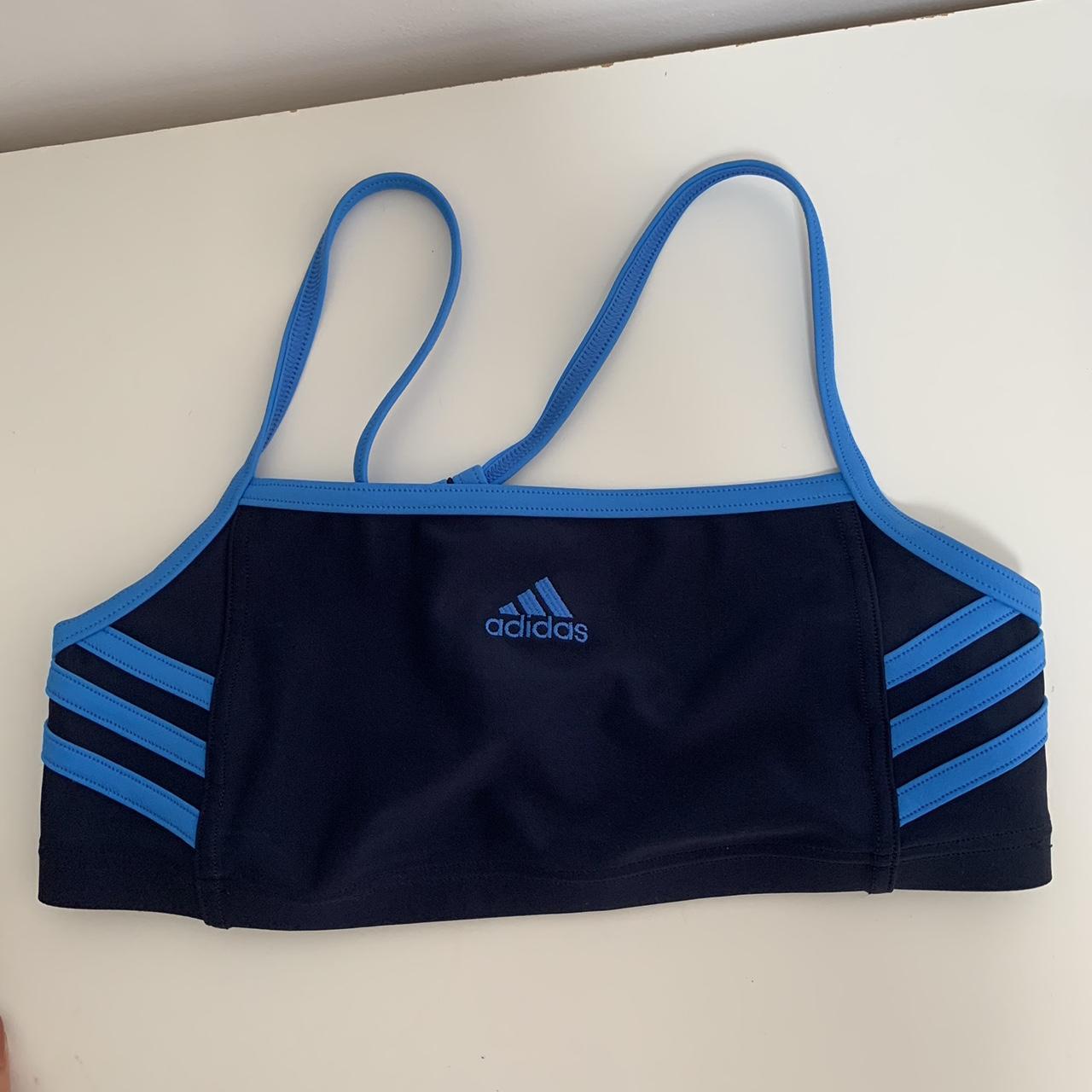 Y2k Adidas cropped tank top • bralet super crop top... Depop