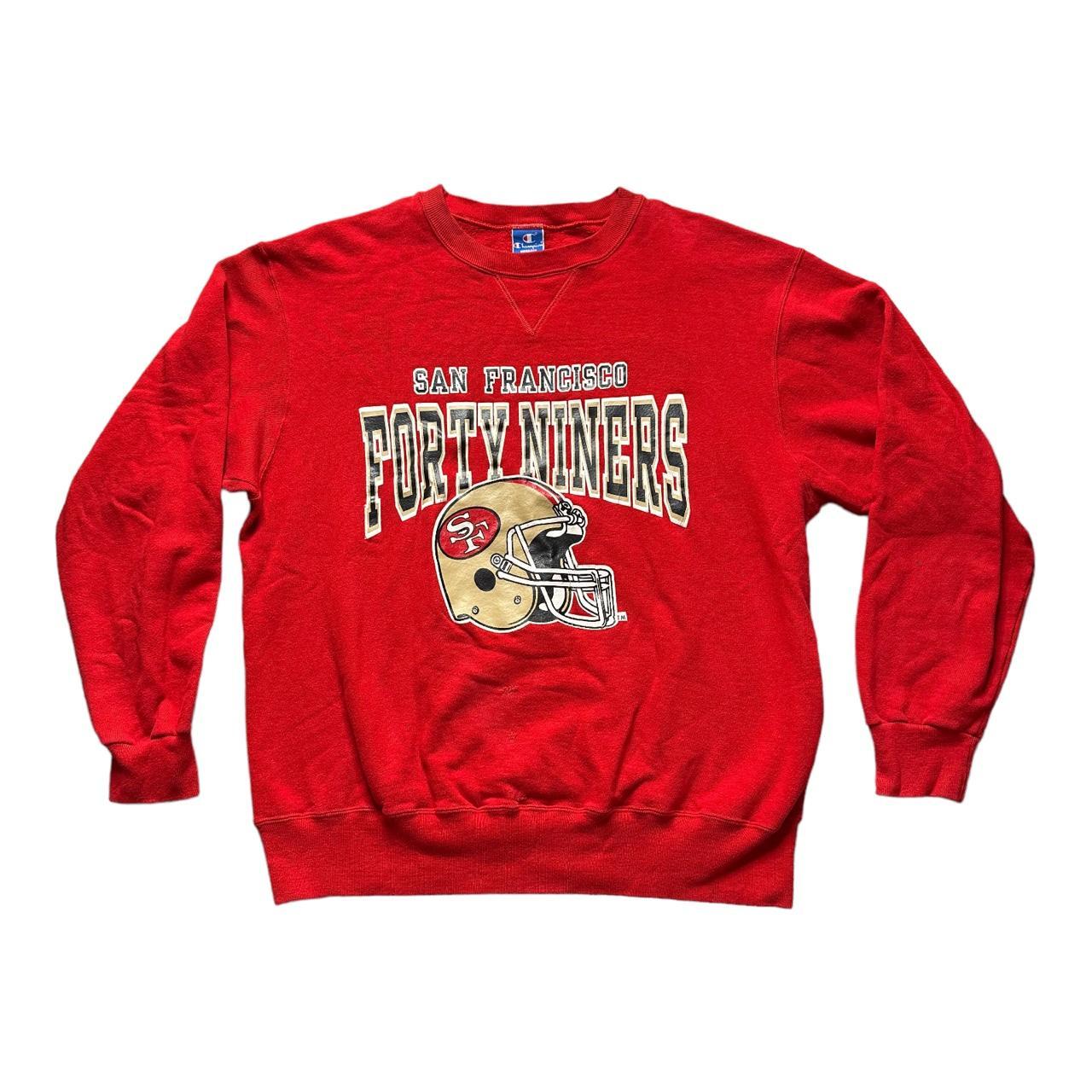 Vintage Champion San Francisco 49ers Crew Neck Sweatshirt