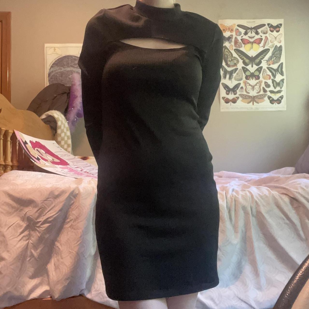 Kohl's Women's Black Dress | Depop