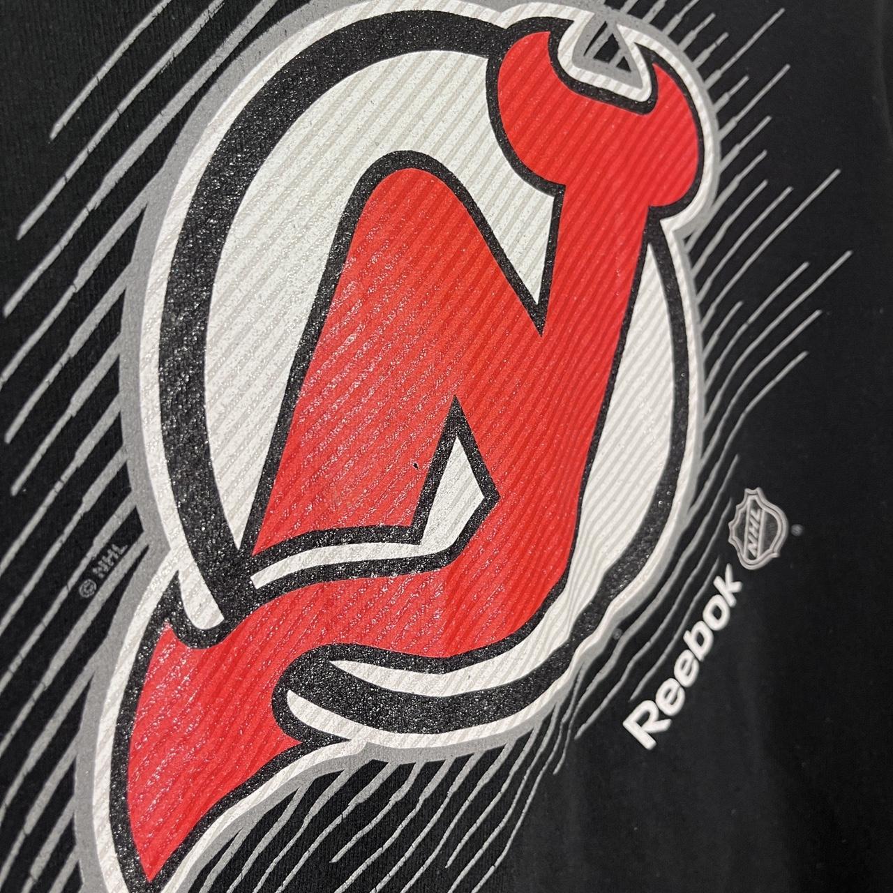 New Jersey Devils hockey jersey hoodie, size XL! - Depop