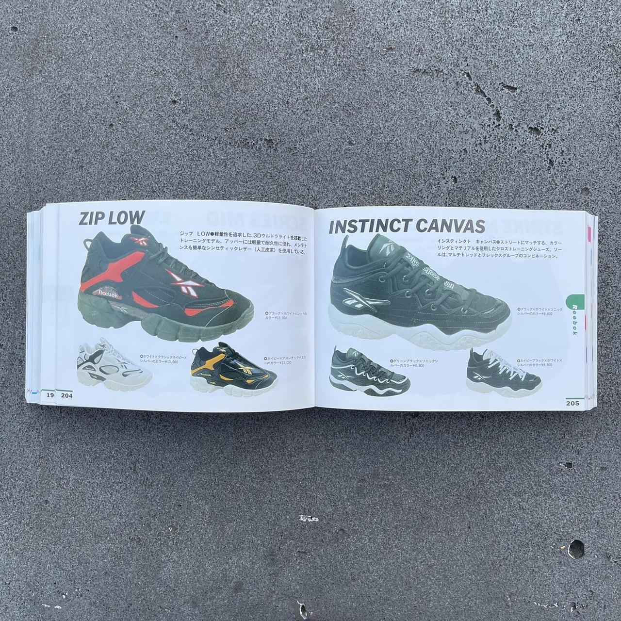 VINTAGE 90S JAPANESE SNEAKER BOOK SNEAKER BIBLE - | Depop
