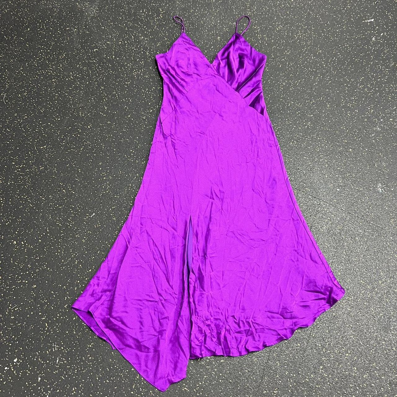 Keepsake Women's Purple Dress Depop