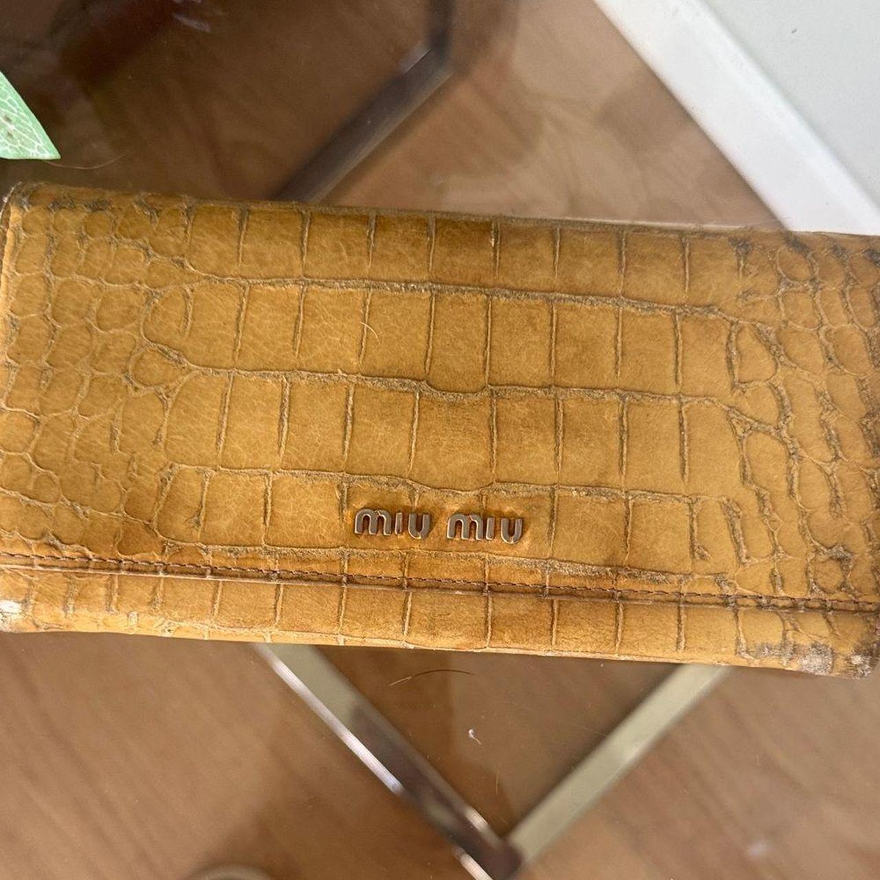 Miu Miu Women's Wallets - Tan – Chic Miu Miu wall… - image 2