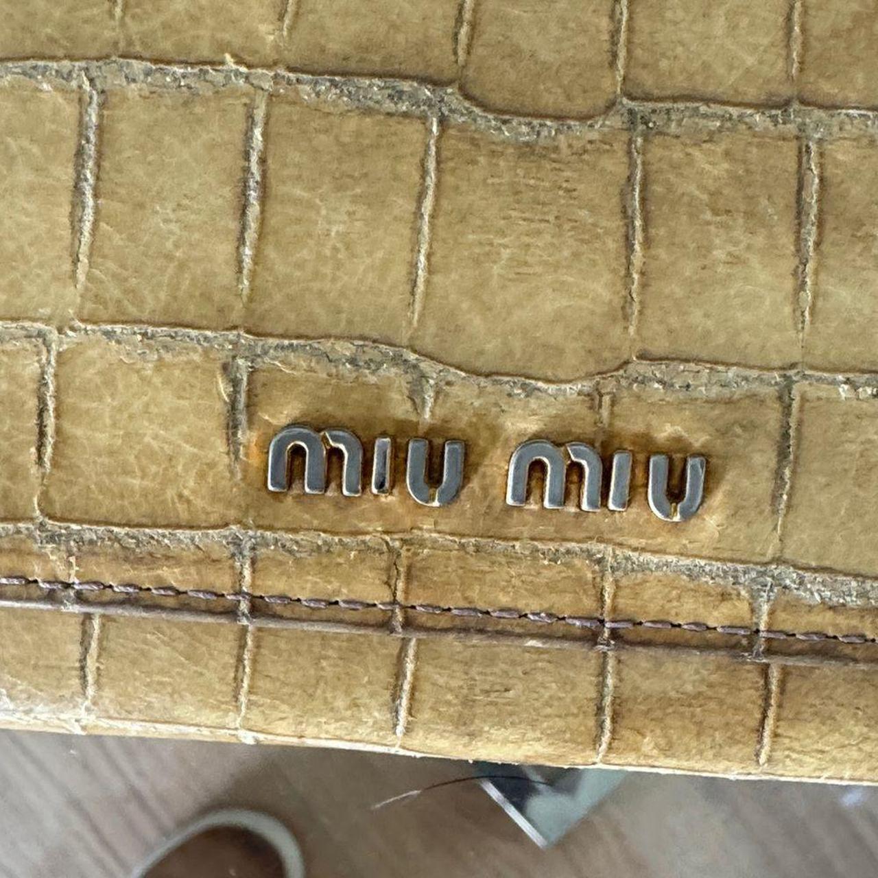 Miu Miu Women's Wallets - Tan – Chic Miu Miu wall… - image 3