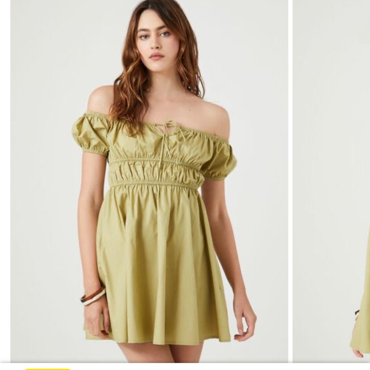 Forever 21 off the shoulder mini dress best sale