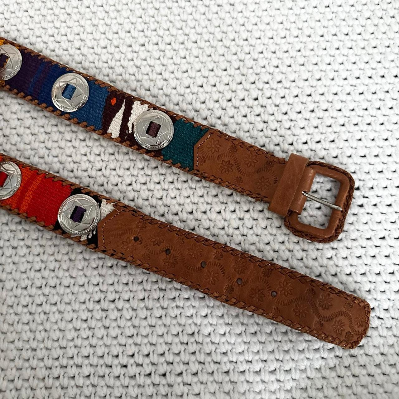 Source Unknown Women's Belt - Tan/Multi – One siz… - image 6