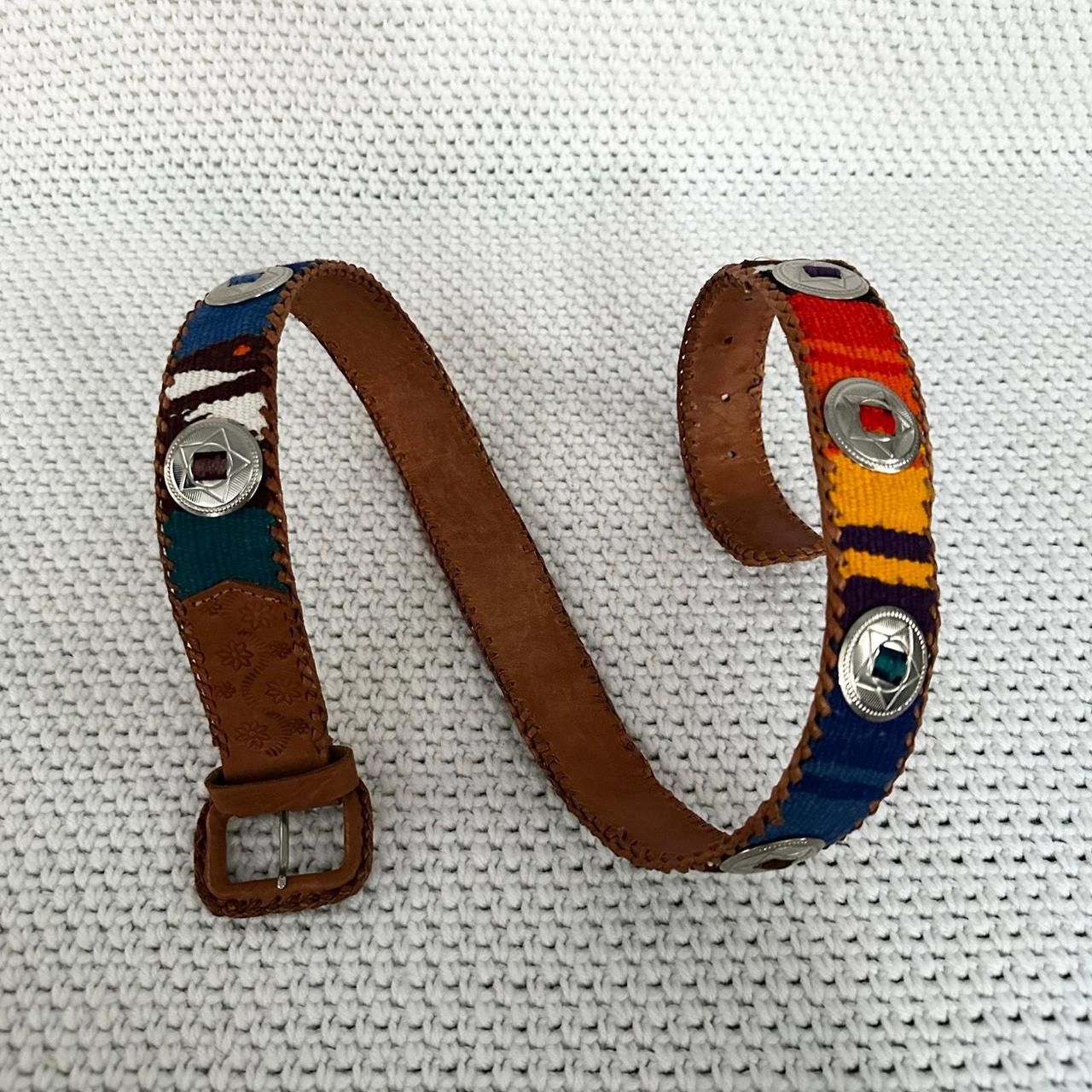 Source Unknown Women's Belt - Tan/Multi – One siz… - image 7