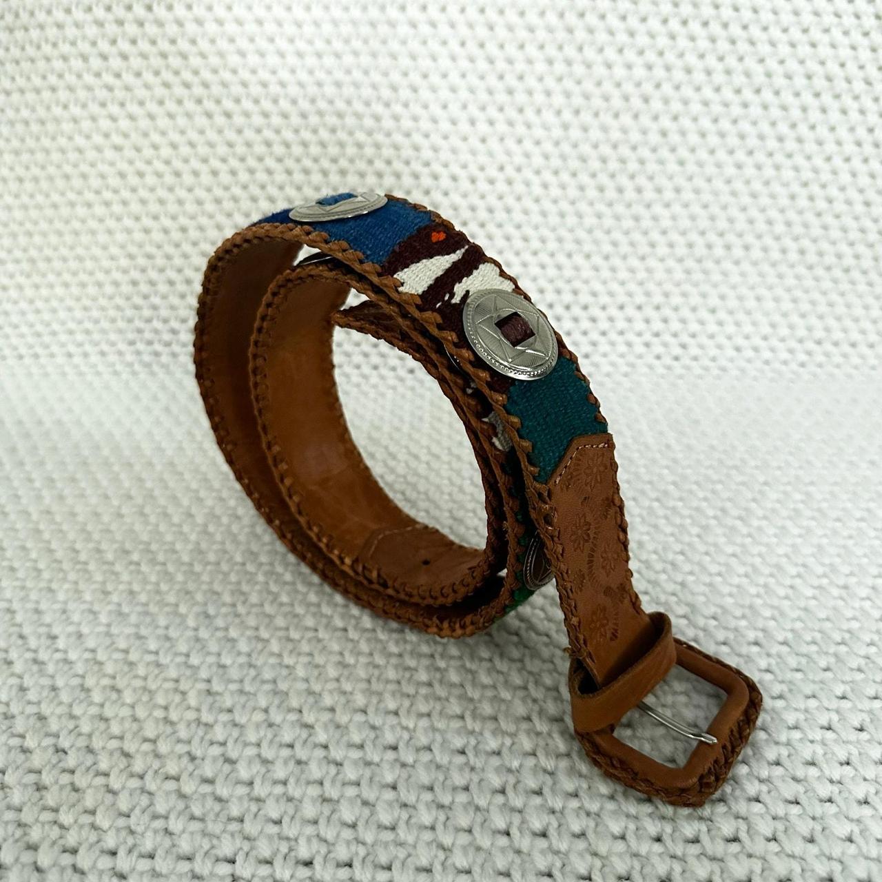 Source Unknown Women's Belt - Tan/Multi – One siz… - image 1