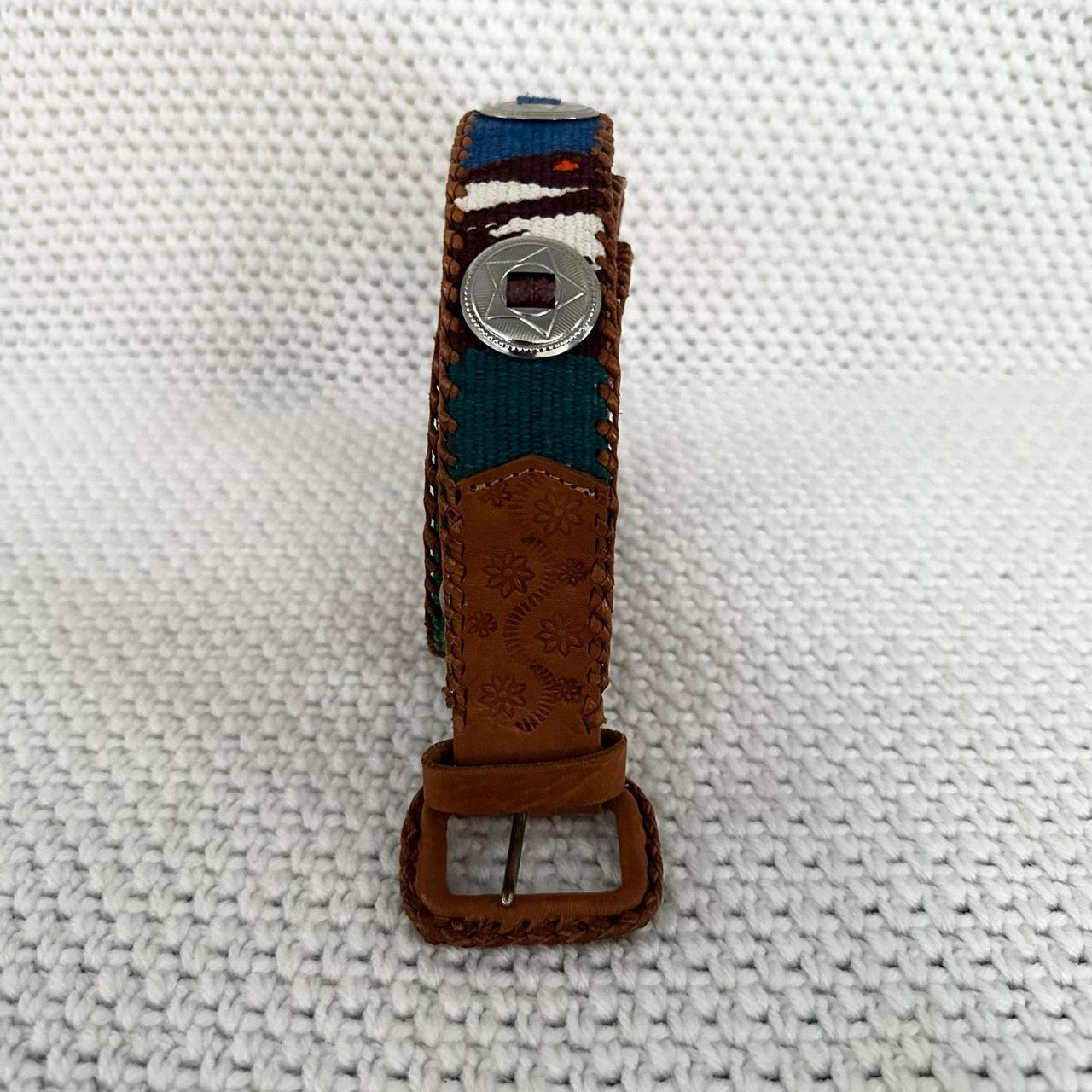 Source Unknown Women's Belt - Tan/Multi – One siz… - image 2