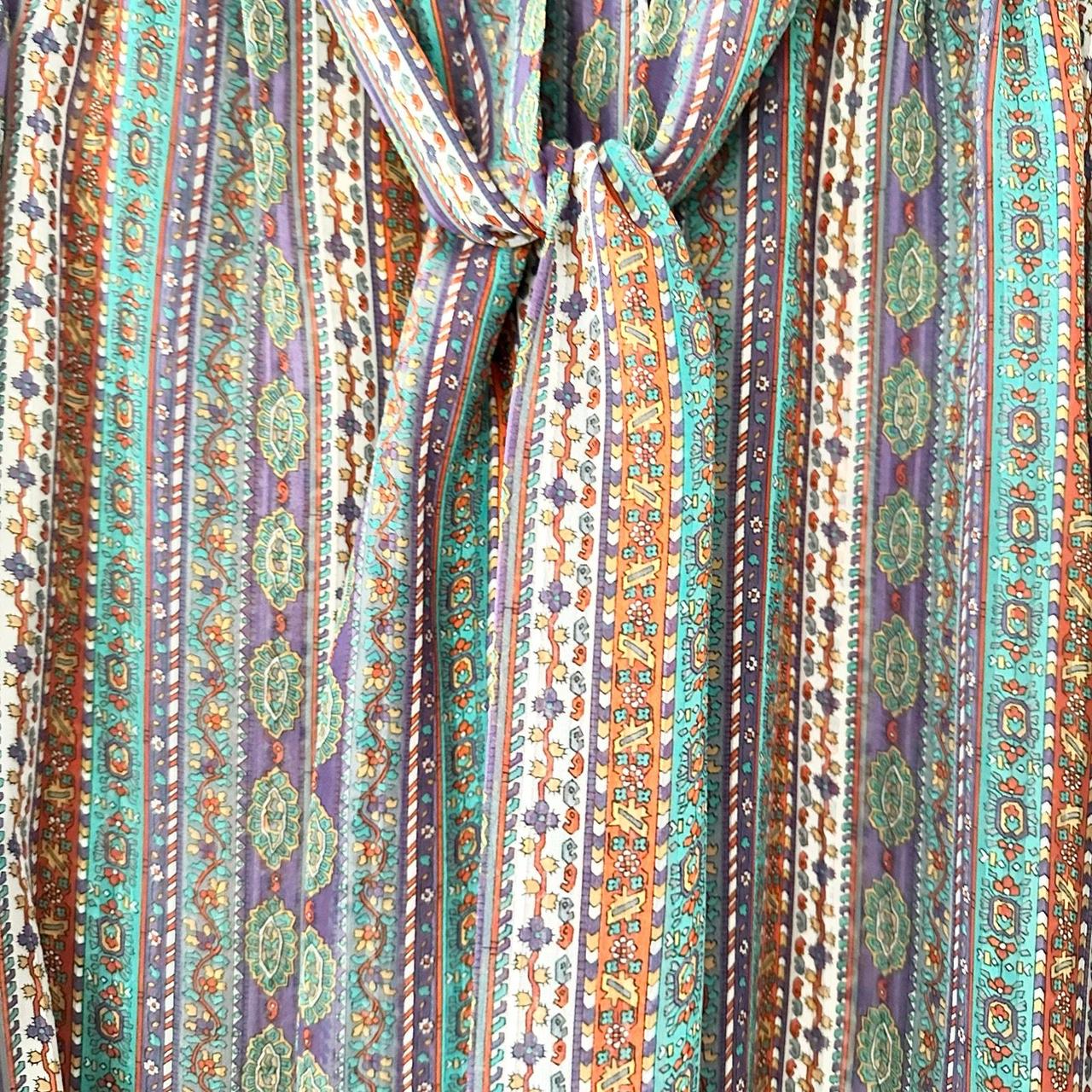 Source Unknown Women's Blouse - Blue/Multi - 10 –… - image 8