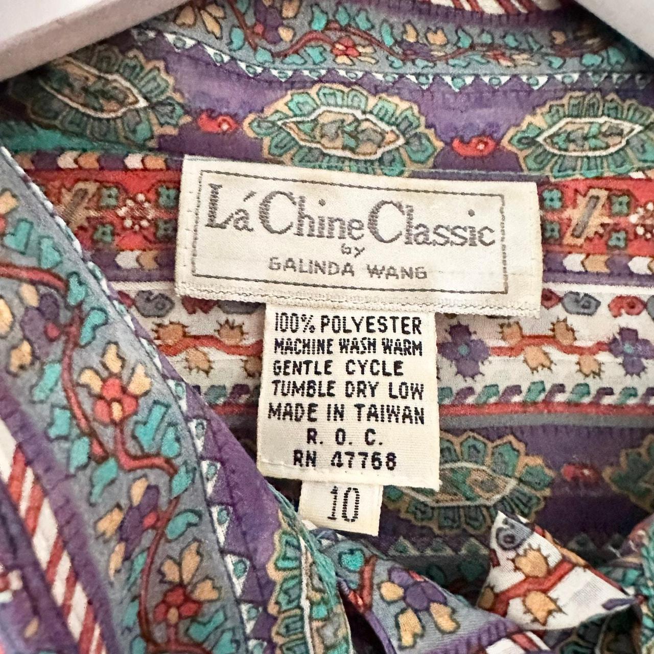 Source Unknown Women's Blouse - Blue/Multi - 10 –… - image 7