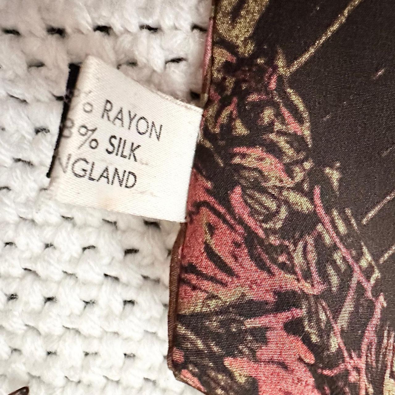 Source Unknown Women's Scarf - Red/Brown – From P… - image 5